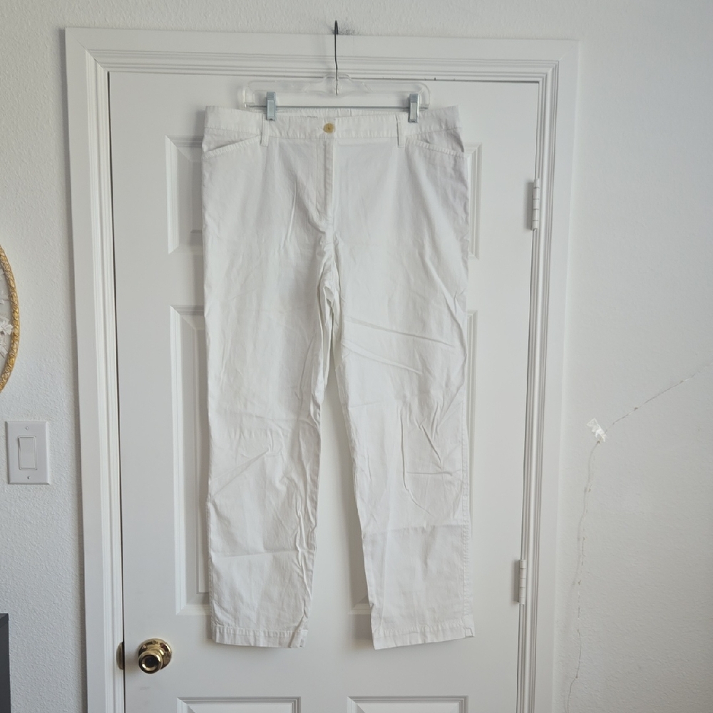 Talbots White Pants